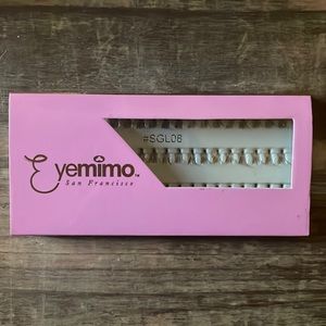 NWT Eyemimo Individual False Eyelashes (Brown, Extra Short) #SGL08